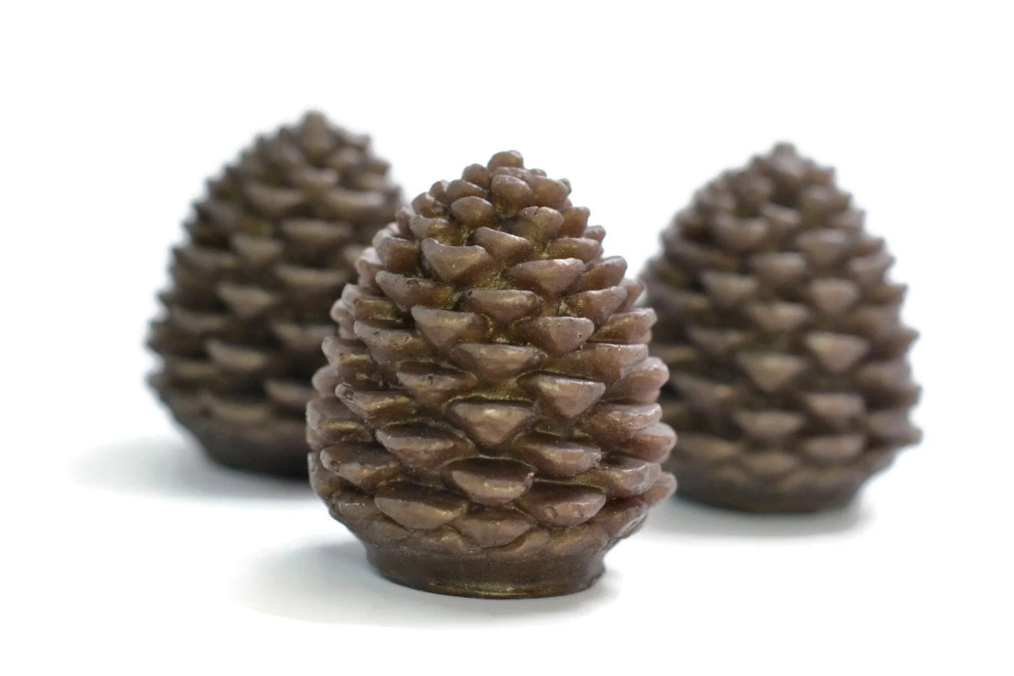 Pine cone glycerin soap, Christmas gift soap, holiday gift soap, hostess gift, rustic wedding favor