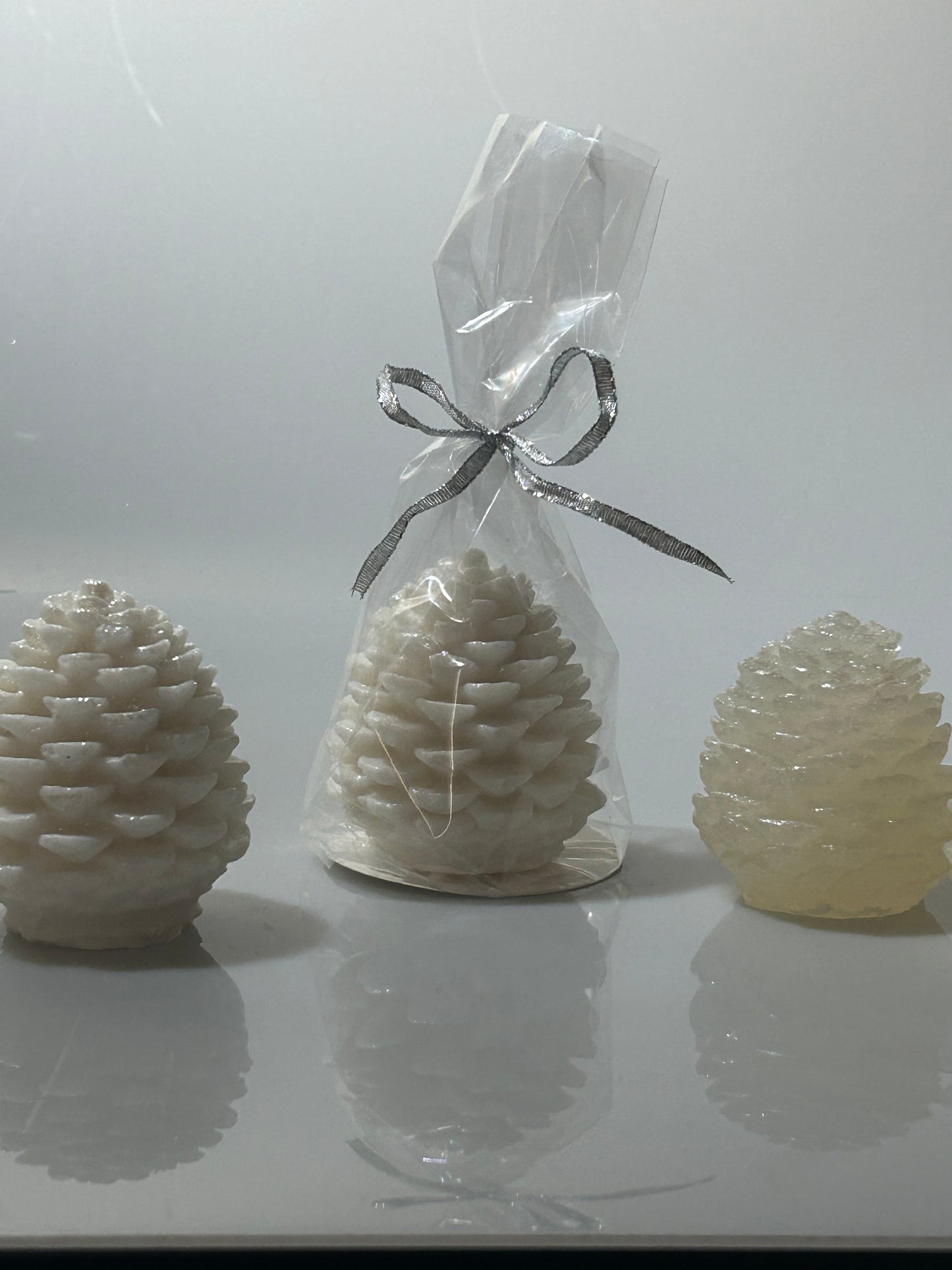 Pine cone glycerin soap, Christmas gift soap, holiday gift soap, hostess gift, rustic wedding favor