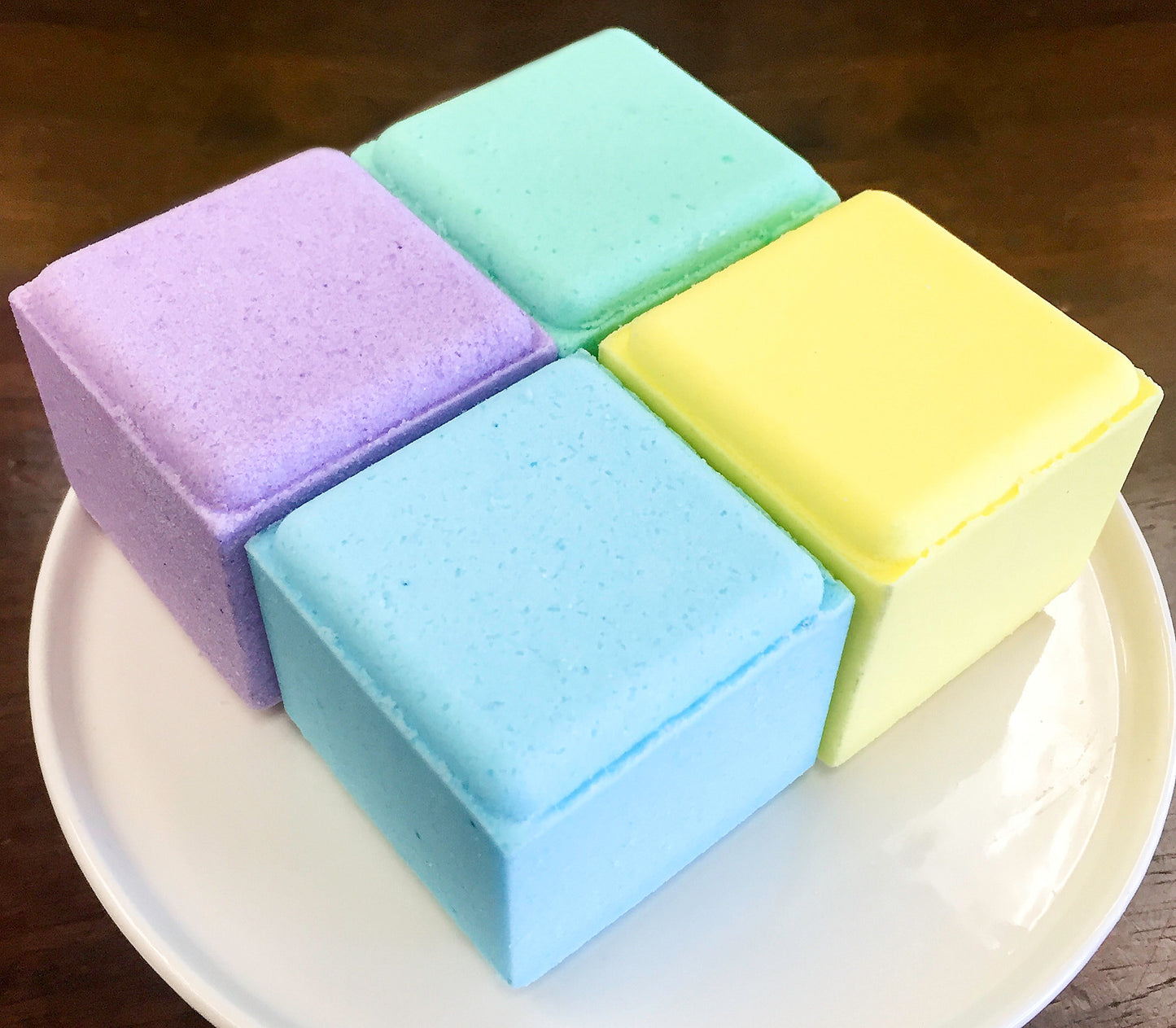 Fizzing bath cubes, bath bomb, bath fizzy, soothing bath bomb, spa bath experience, moisturizing bath, gift for her, shower favors