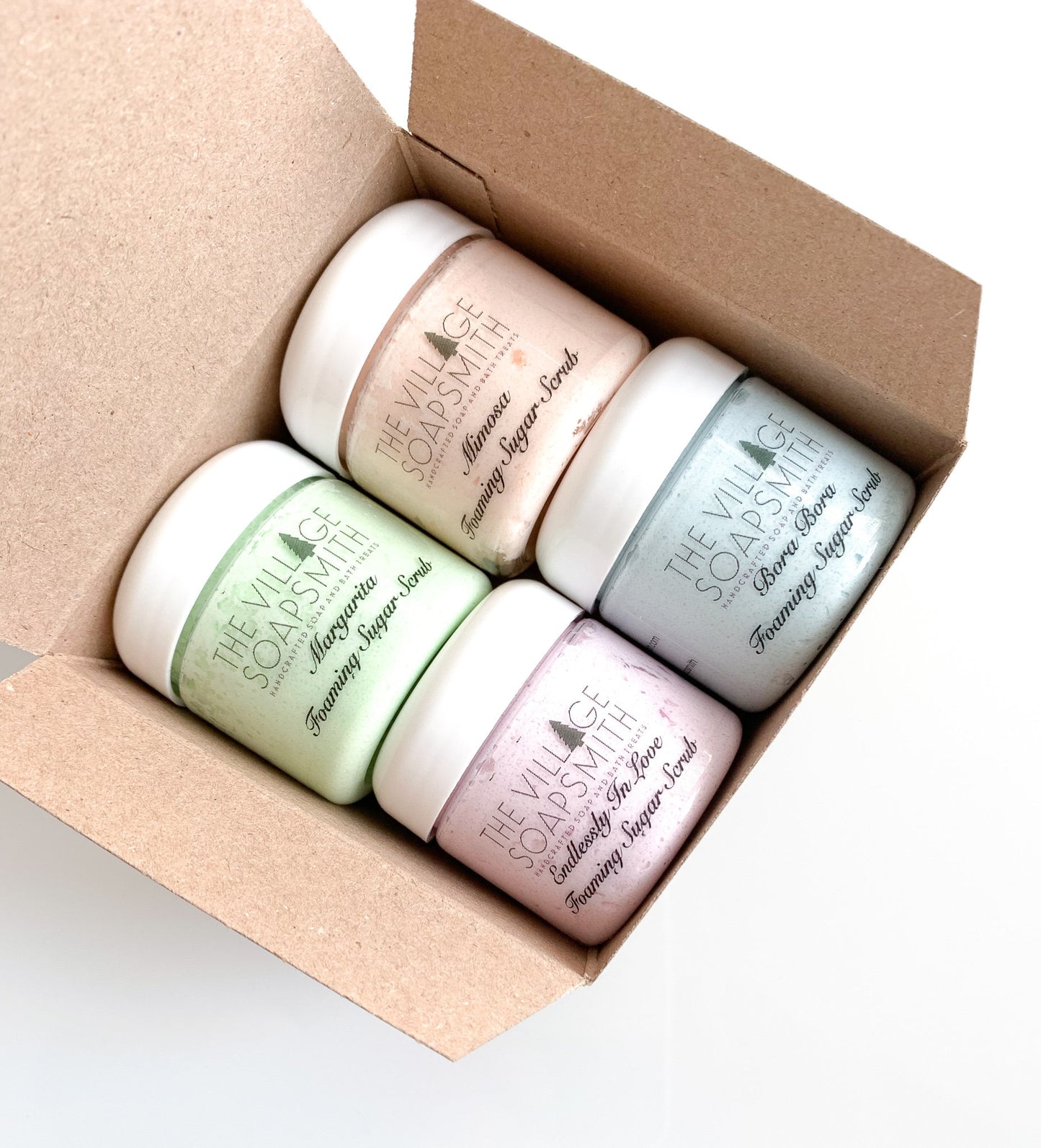 Foaming Sugar Scrub Sample Gift Sets