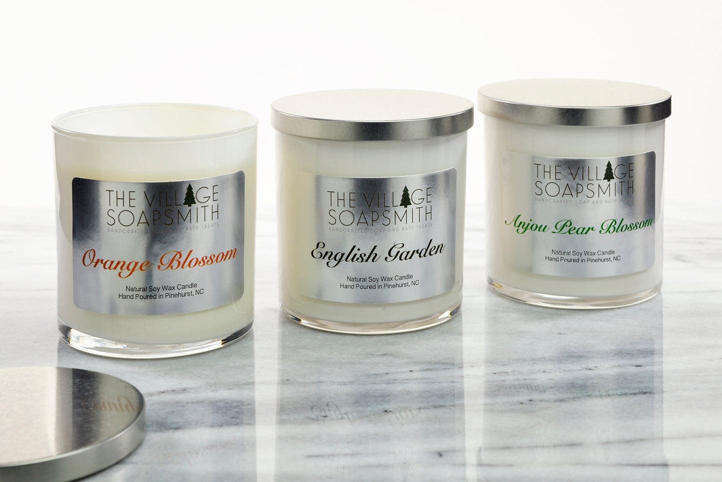 Natural Hand Poured Soy Wax Candles