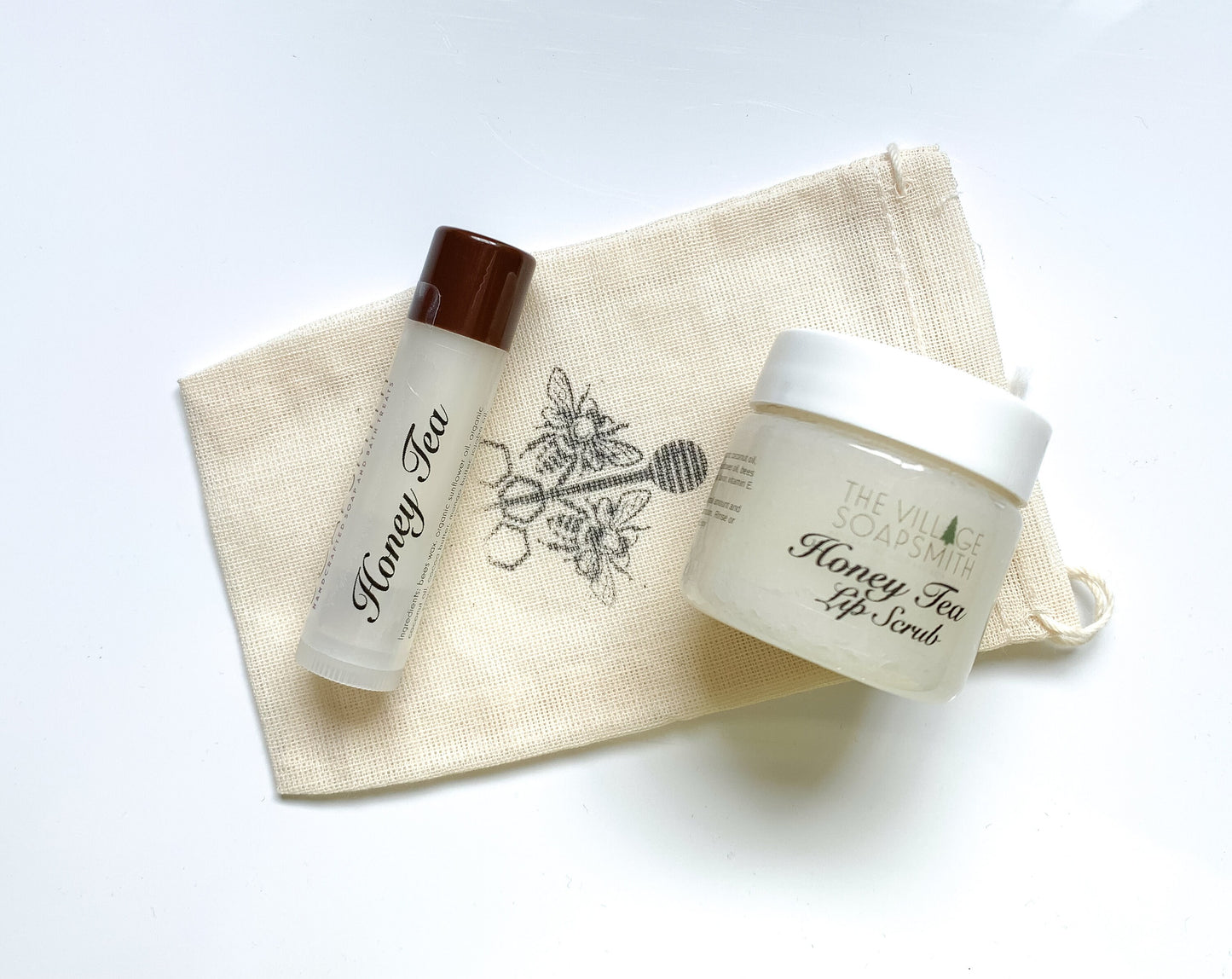 Honey Tea Flavored Lip Care Gift Set