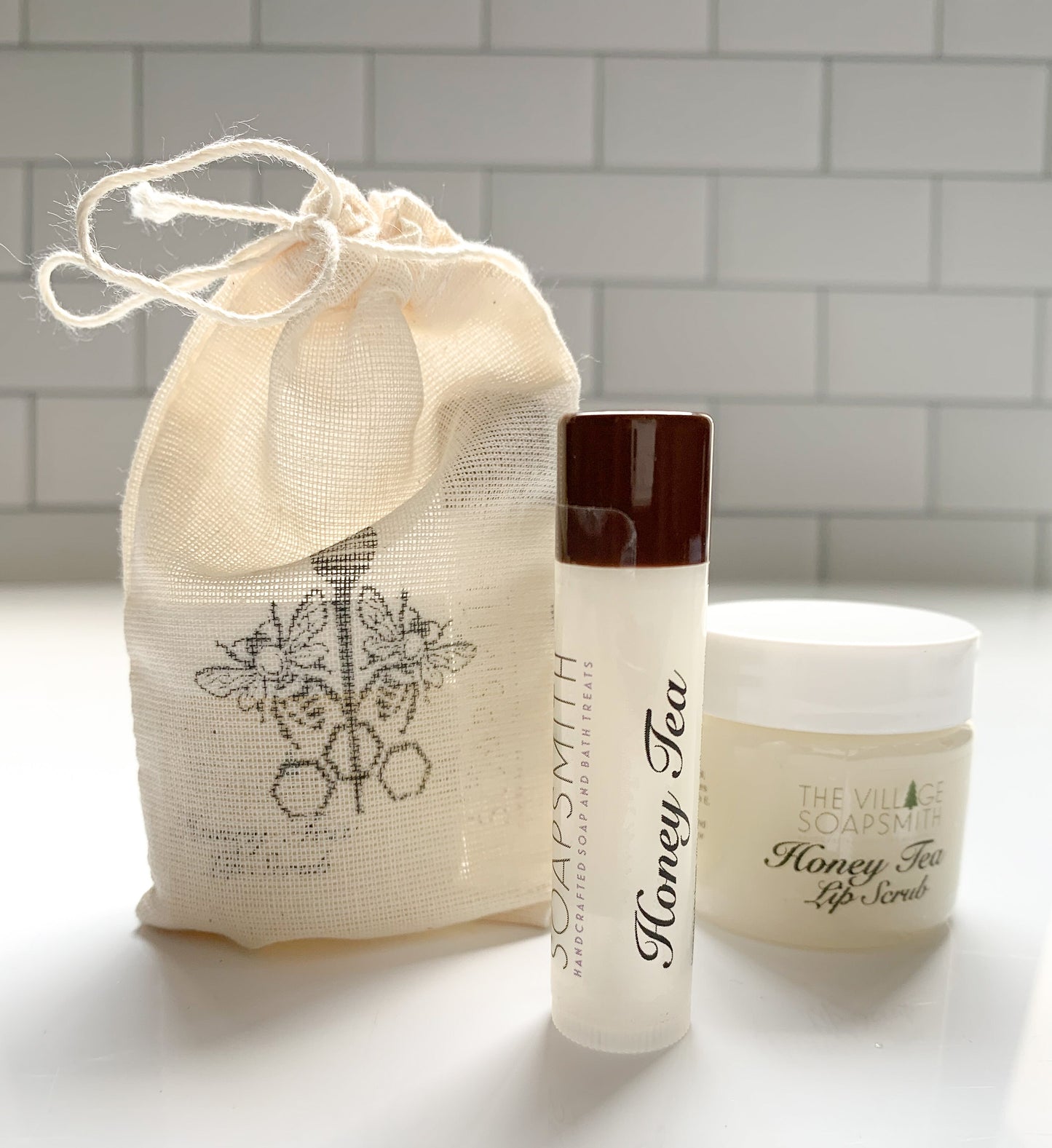 Honey Tea Flavored Lip Care Gift Set
