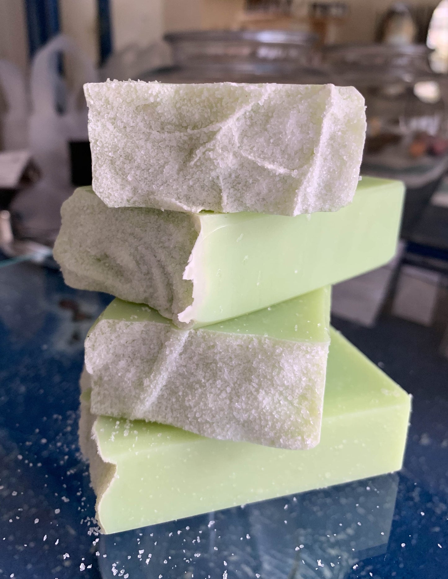 Frozen Margarita handmade soap