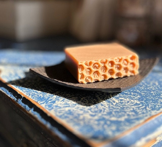 Oatmeal, milk and honey handcrafted soap with shea butter and goat milk