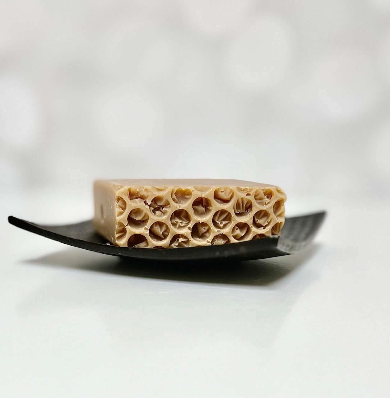 Oatmeal, milk and honey handcrafted soap with shea butter and goat milk