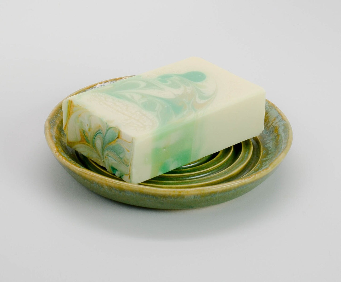White tea and ginger soap with shea butter