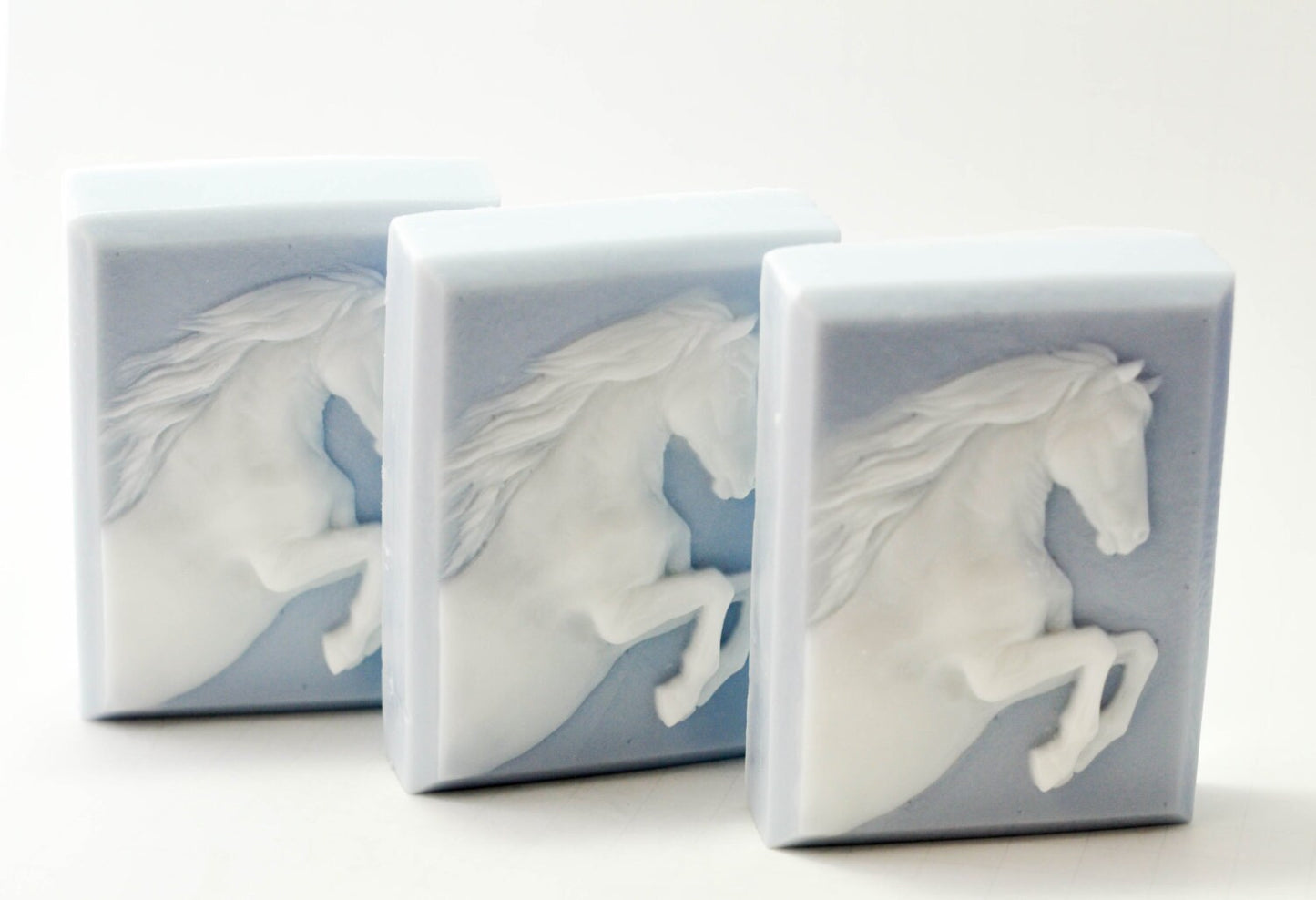 Rearing Horse glycerin soap, handmade soap, equestrian soap, equestrian gift, party favor