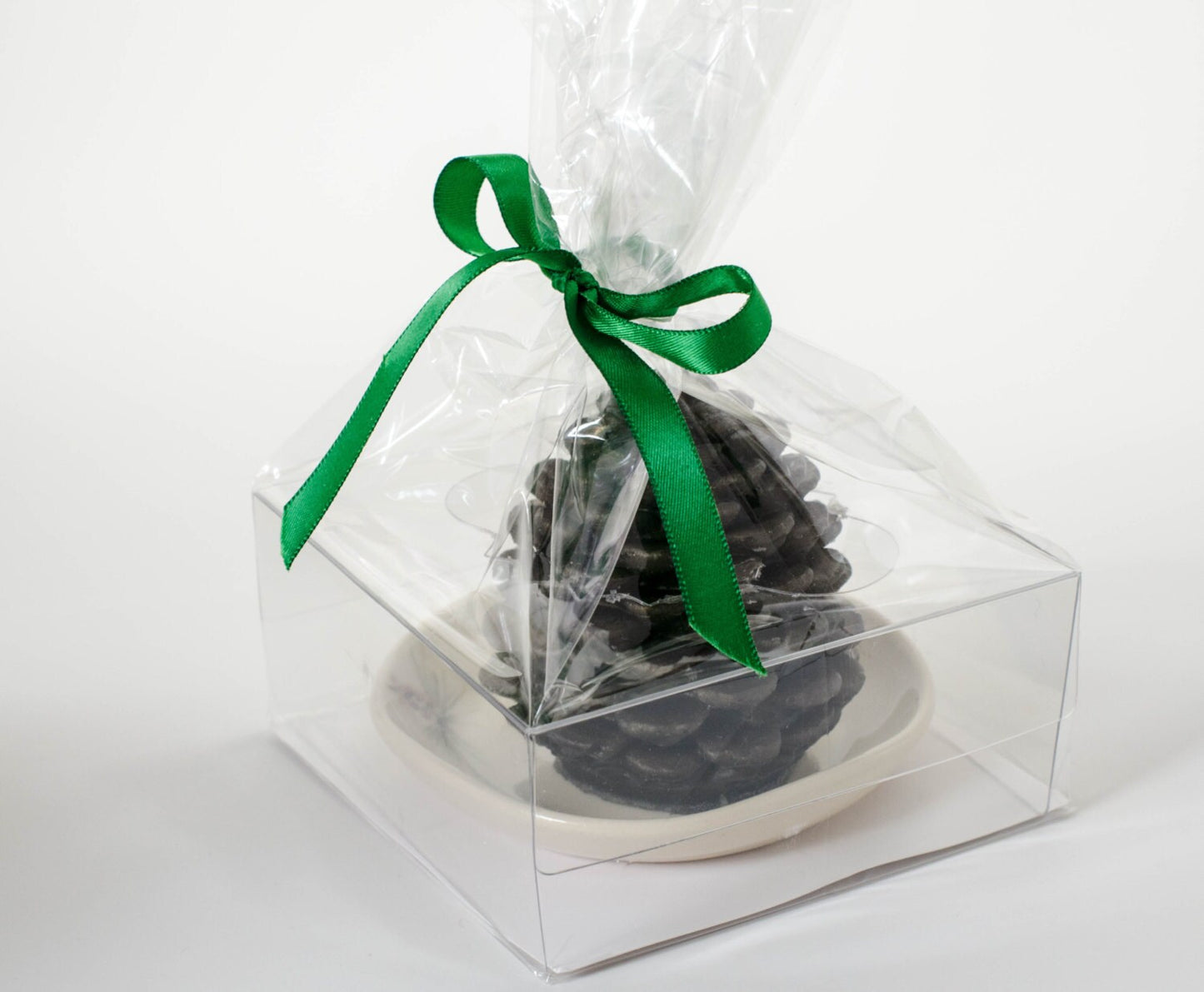 Pine cone glycerin soap, Christmas gift soap, holiday gift soap, hostess gift, rustic wedding favor