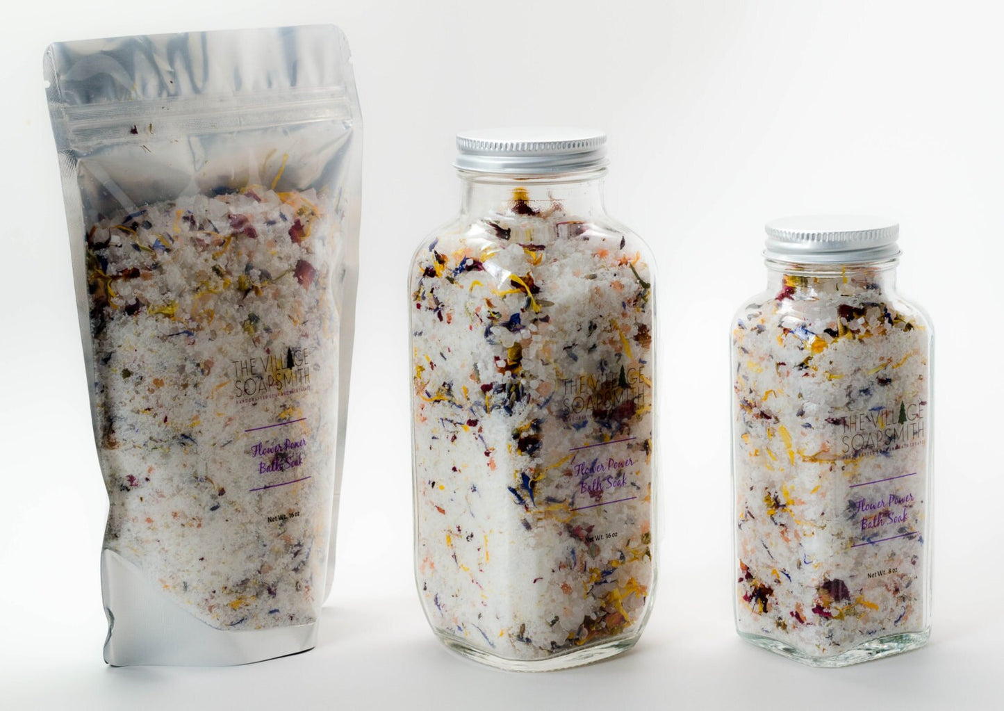 Flower Power Bath Soak, Bath Salts