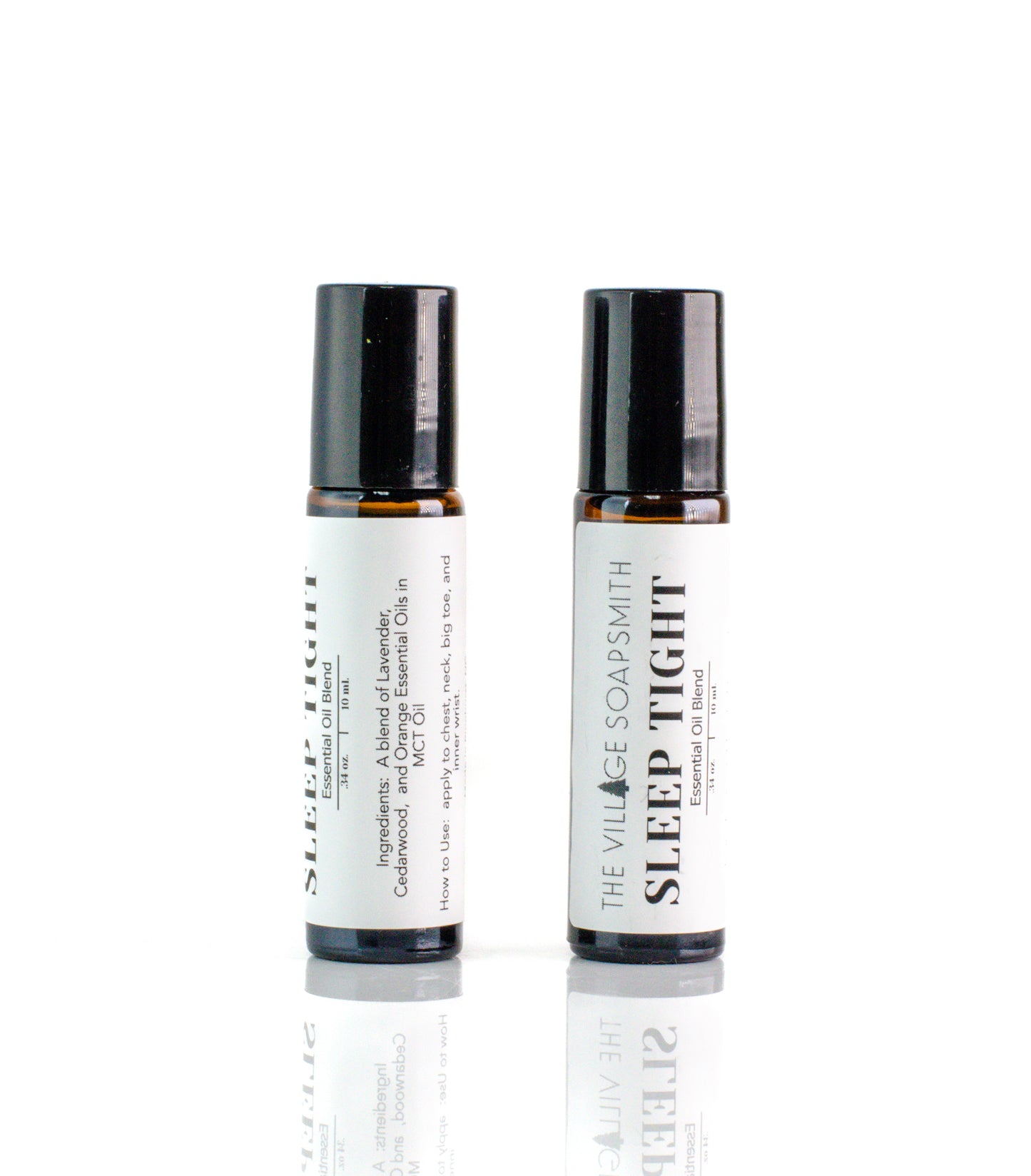 Aromatheraphy essential oil blend roller bottles