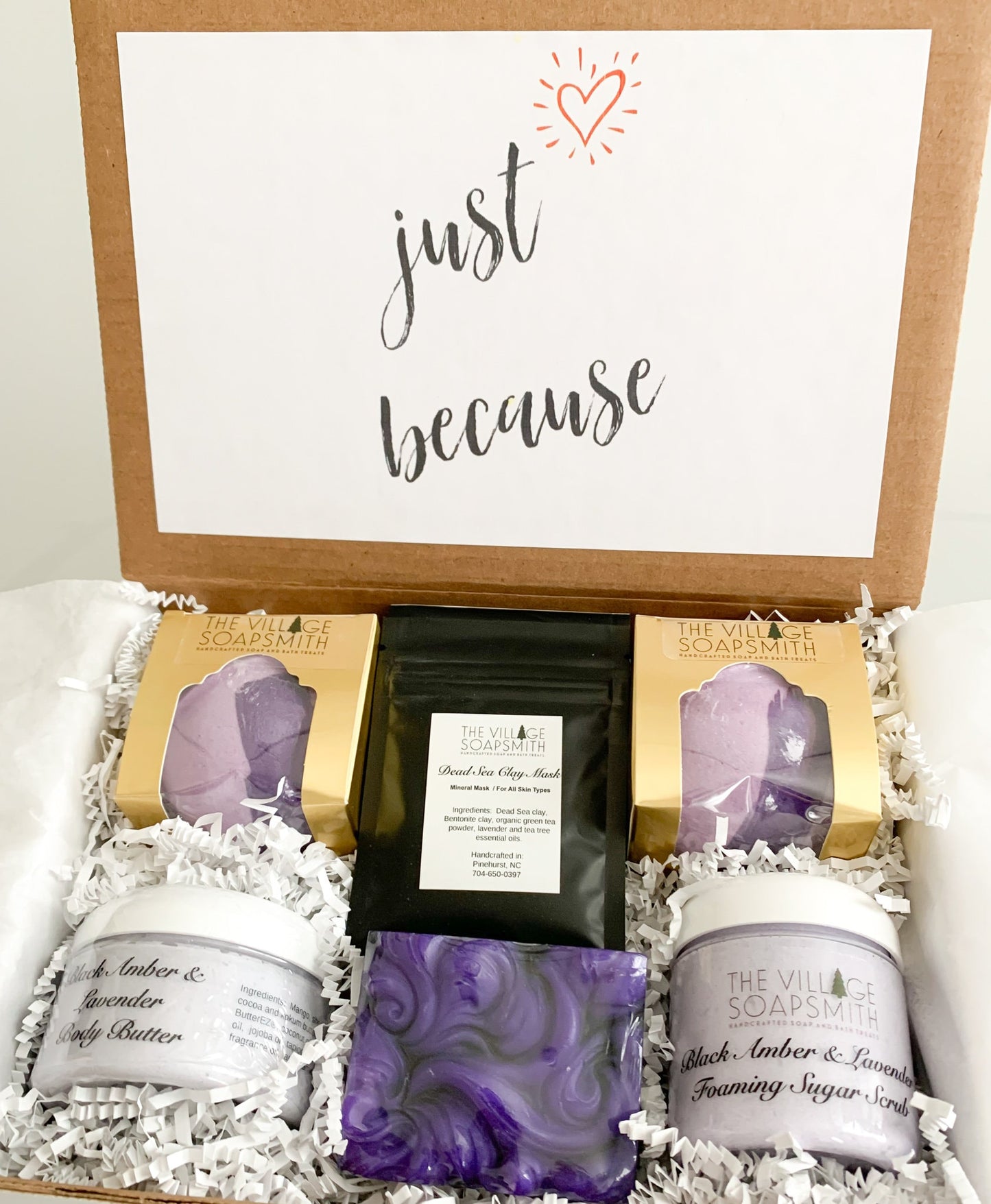 Just Because Gift, Spa at Home gift