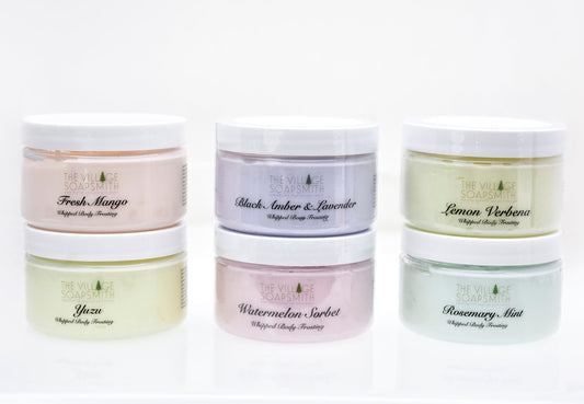 Whipped body frosting, body butter